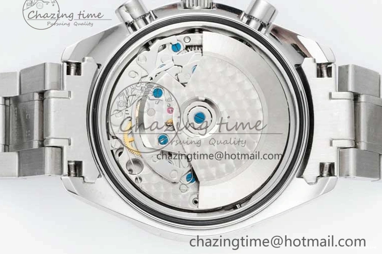 0217 Speedmaster Racing Master SS HKF Best Edition Black Dial on SS Bracelet A Versatile 7810